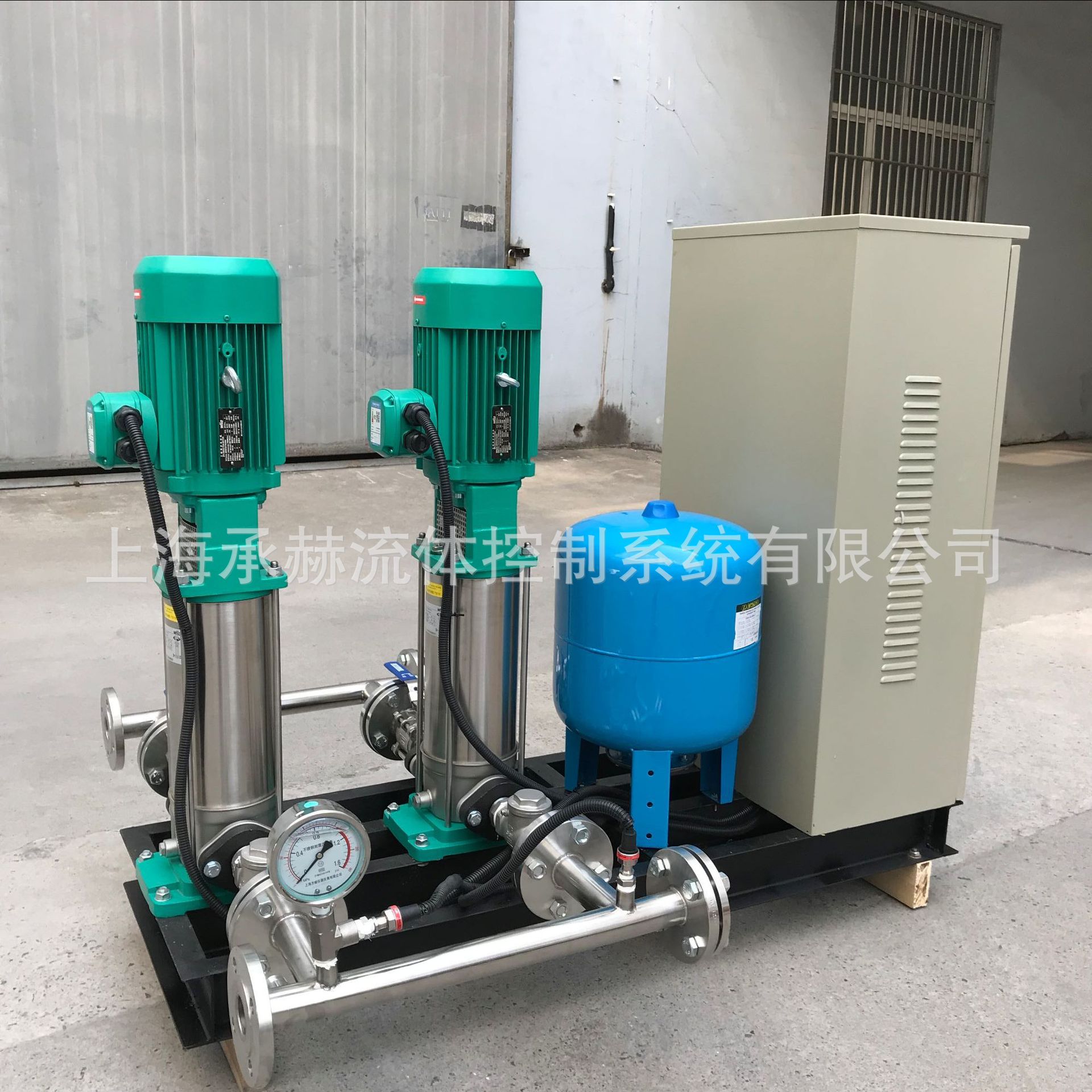 雨水收集排水泵变频供水泵一控三MVI1609/6威乐立式不锈钢离心泵