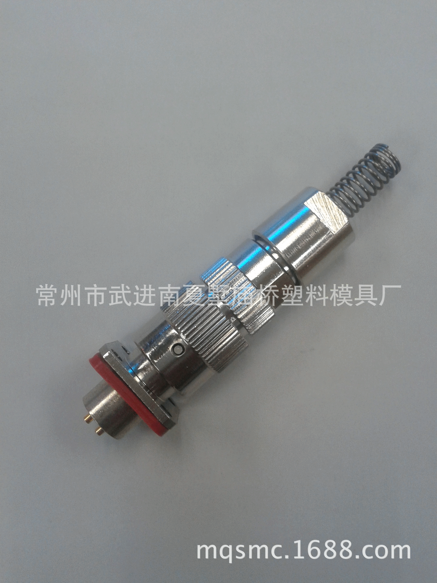 庙桥塑料模具厂-军工连接器FQN10-2芯