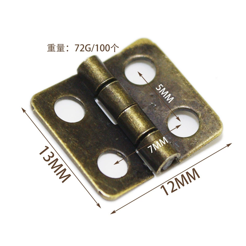 Мини-шарнир 13*12 мм модель шарнир шкатулка шарнир упаковочная коробка Петля маленький шарнир железа