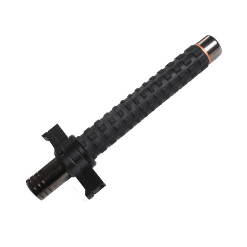 Knife-blocking stick, hand guard, three-section stick, telescopic three-section stick, alloy steel resistance locking, self-defense, outdoor fitness