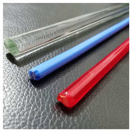 厂家定制彩色石英棒高纯熔融石英玻璃棒石英玻璃棒可加工石英制品