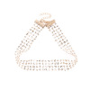 Choker, universal necklace, brand nail sequins, chain for key bag , Korean style