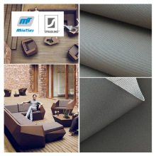 铭田进口户外皮革 耐晒易清洁不老化 仿布纹庭院沙发家具PVC皮革