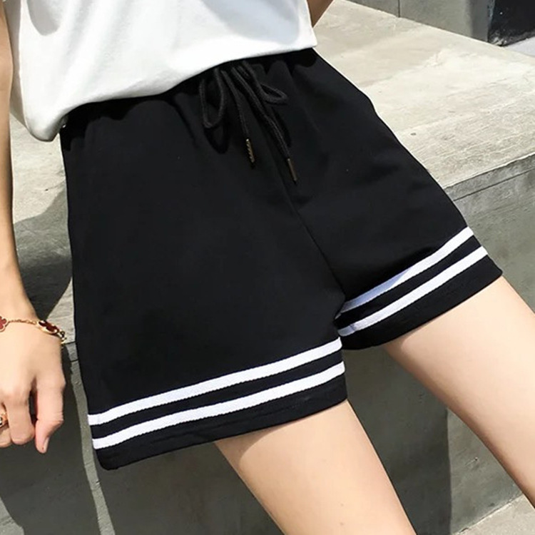 Women's Retro Korean Style Loose Plus-Size Shorts for Slimming, Wide-Leg Sports Running Fitness Hot Pants in Stock Direct Delivery Women's Retro Korean Style Loose Plus-Size Shorts for Slimming, Wide-Leg Sports Running Fitness Hot Pants in Stock Direct Delivery