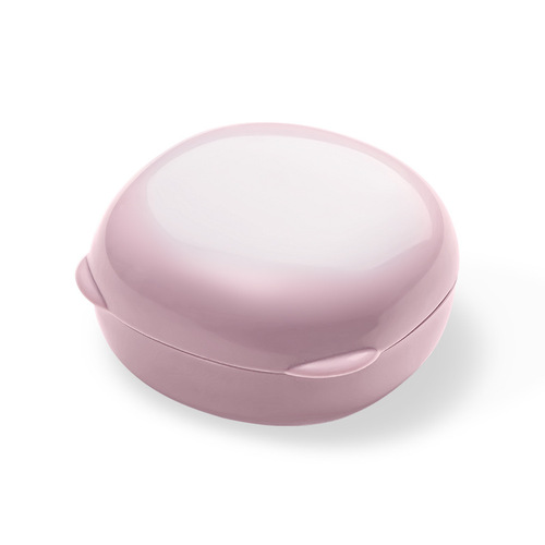 Bubble Bear Travel Soap Box with Cover Travel Portable Soap Holder Waterproof Soap Box Bathroom Creative Draining Soap Box