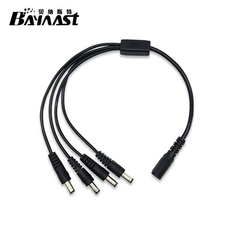 DC один-четыре шнур питания для мониторинга 12V1 Drag 4dc Line 5,5*2,1 Мониторинг ответвления 1 женщина 4 мужчина