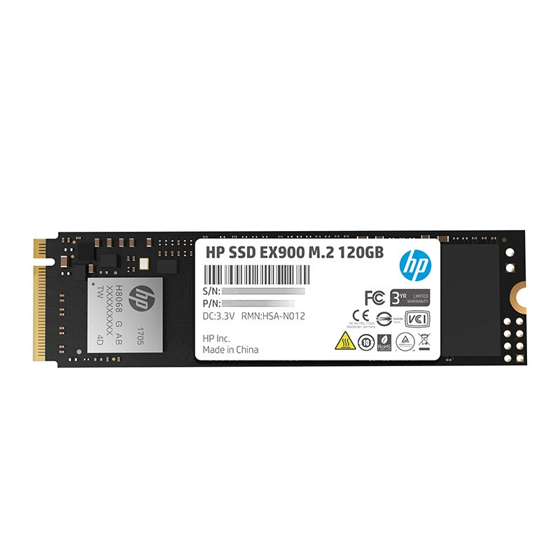 HP/惠普 EX900 120G 250G 500G 1TB M.2 NVME PCIE SSD твердотельный диск