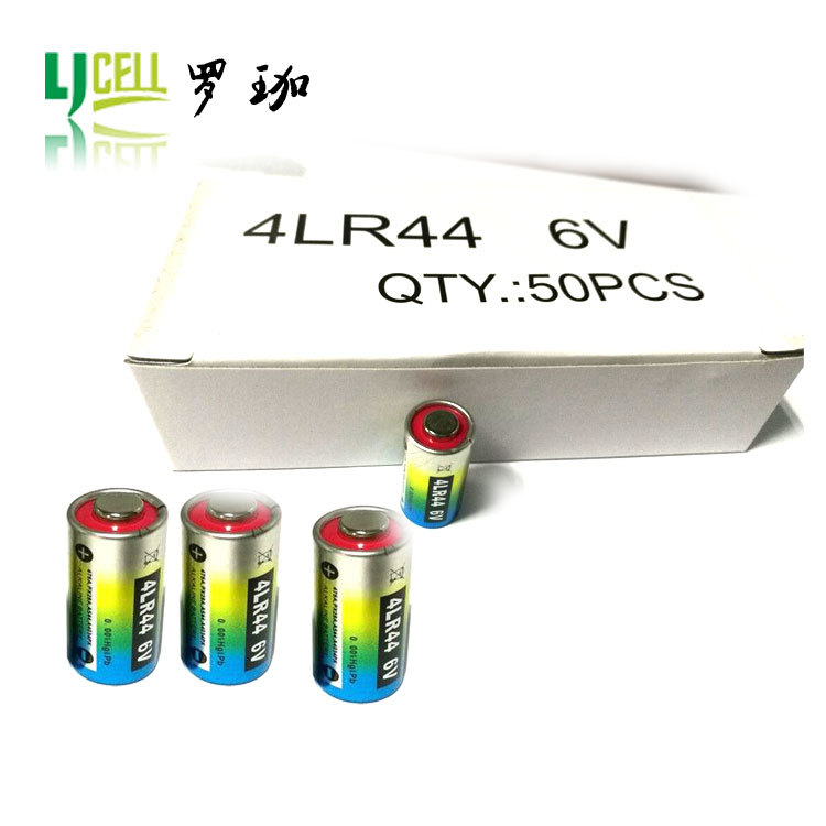 供应6V 圆柱电池 4LR44项圈电池 宠物电池止吠器
