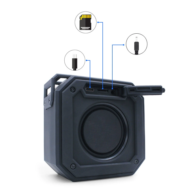 Bluetooth‑колонка (Lenyes) 12 Вт, IPX7 водонепроницаемая, портативная