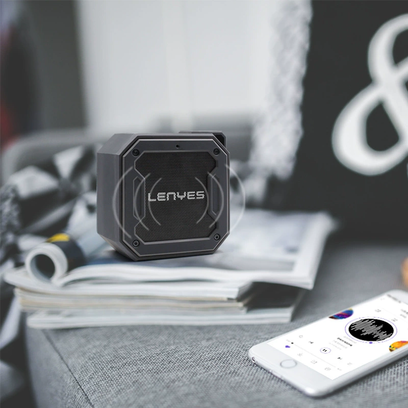 Bluetooth‑колонка (Lenyes) 12 Вт, IPX7 водонепроницаемая, портативная