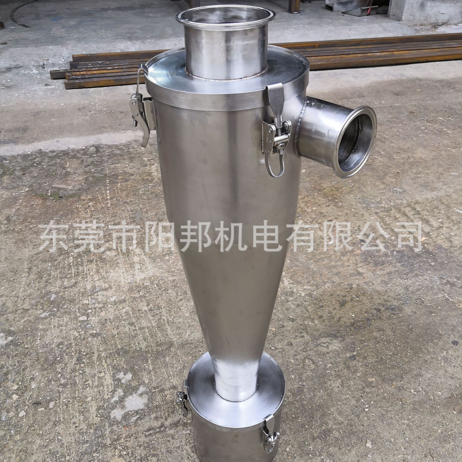 供应旋风沙克龙 小型旋风除尘器 不锈钢制作 整体设计美观