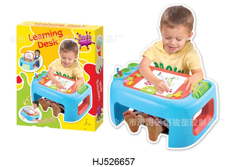 Children's Magnetic Color Drawing Board Table Baby Graffiti Drawing Table Writing Board Educational Early Education Learning Enlightenment Toys