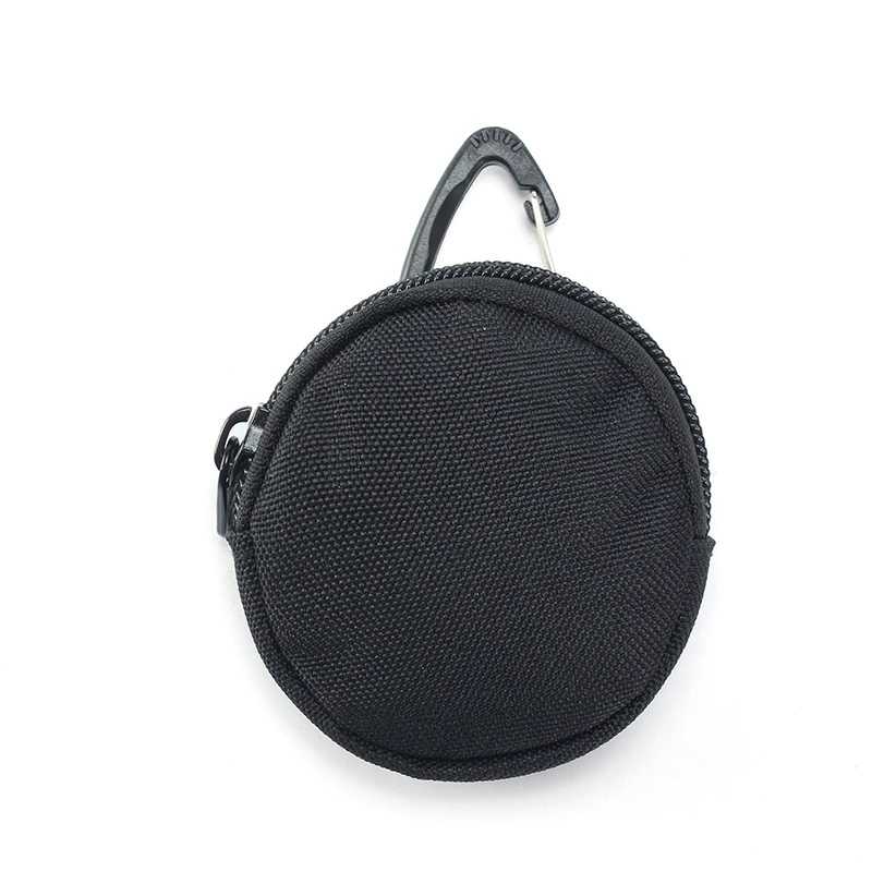 Outdoor triangle buckle circular parts bag headset bag U shield U shield with headset protection package
