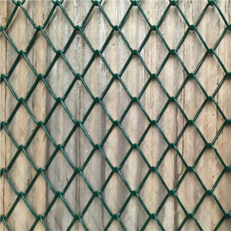 厂家供应勾花网体育场围网 铁丝菱形网扎花网 菱形编织勾花网