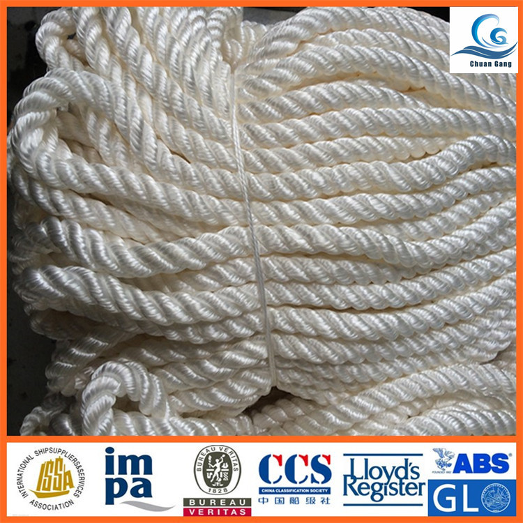 现货供应船舶专用缆绳  丙纶 锦纶 涤纶 聚乙烯 尼龙10-150mm缆绳