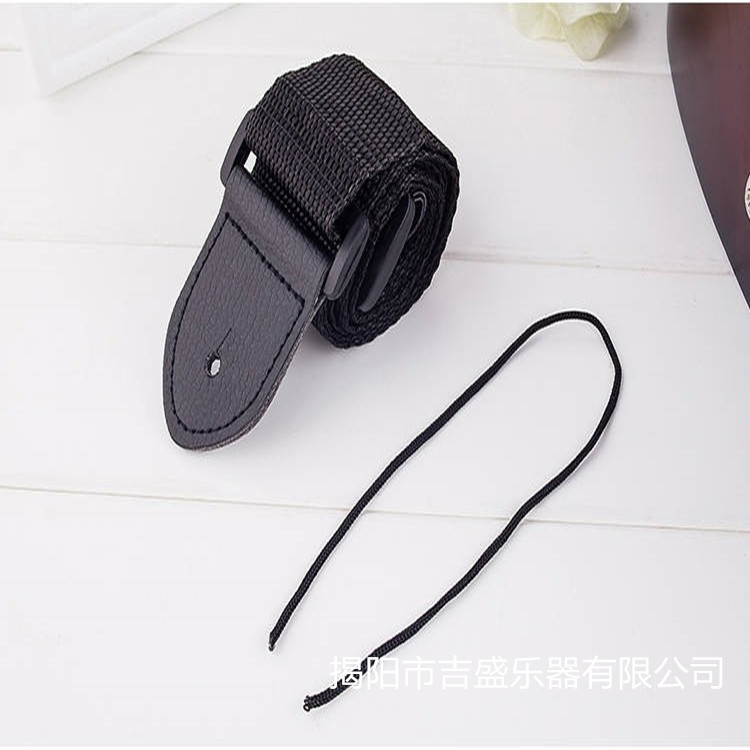 Supply guitar, folk guitar popular straps, acoustic guitar straps, black straps, guitar straps