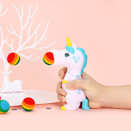 Creative prank vent catapult cannon with the same toy spitting ball animal catapult toy gift primary school student prizes