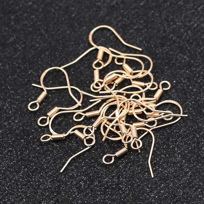 Estilo coreano 925 pendientes de gancho de oreja antialérgico de plata DIY material DIY gancho de oreja material de cobre accesorios de joyería hechos a mano