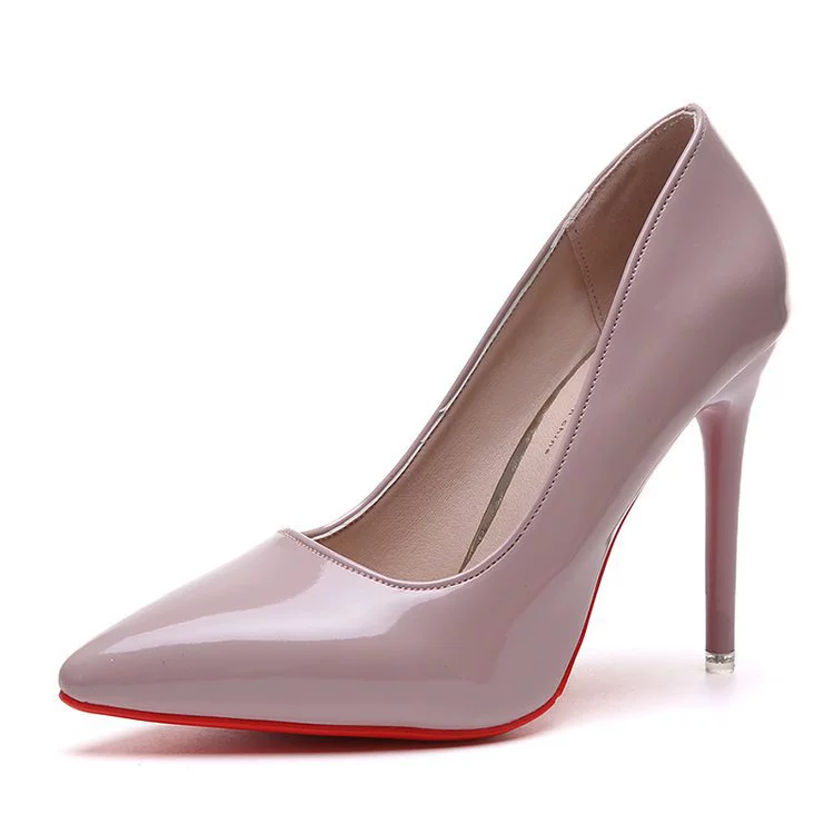 Pointed Toe High Heels (Women), European Style, 6/8/10 cm Heel, Sizes 34–43