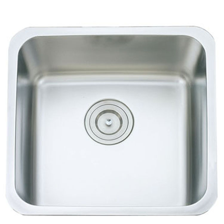 Fregadero de Acero Inoxidable, Un Solo Seno, Acabado Cepillado, Venta Directa