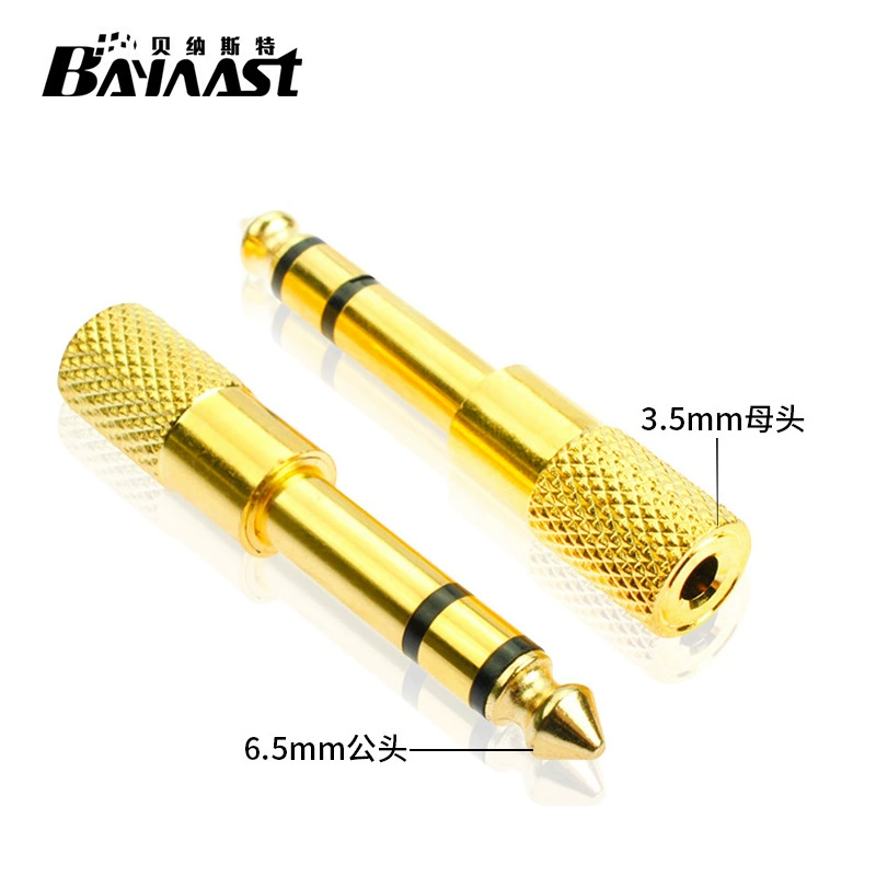 Электрическое пианино электронный орган электронный барабан аудио адаптер от 6,5 мм до 3,5 мм штекер преобразования гарнитуры