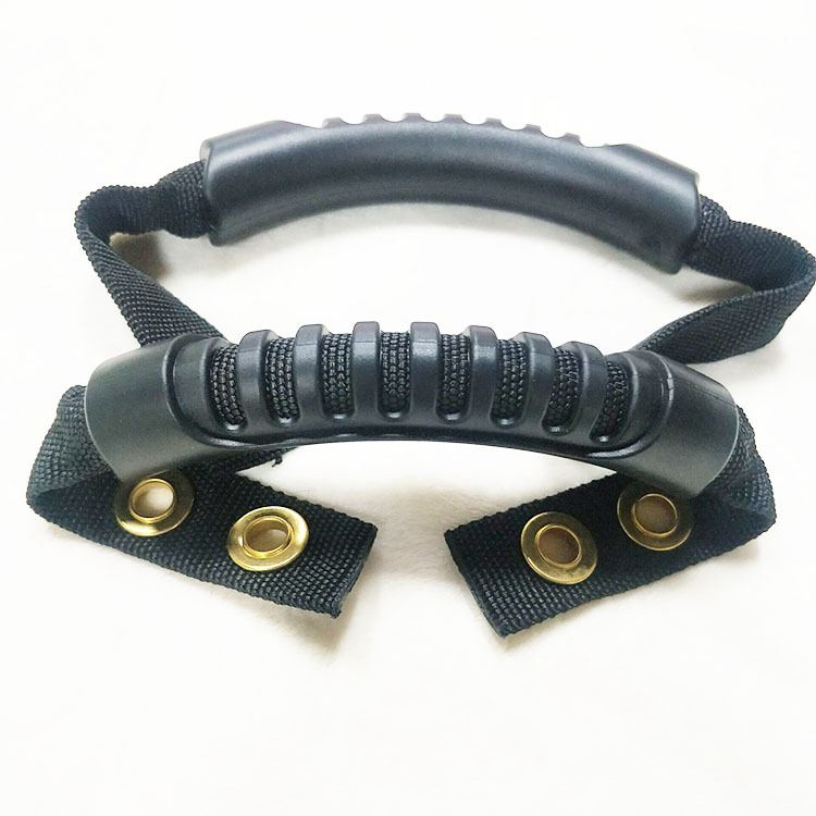 现货激光孔铆钉铜提手 铜钉扣PP带织带压紧手把 量大价优