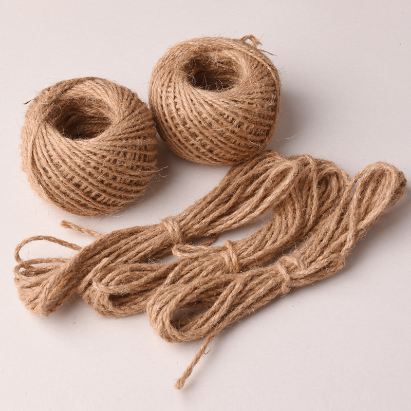 手工diy绳子麻绳花艺花店装饰品绳子麻线编织材料包装捆绑细绳子