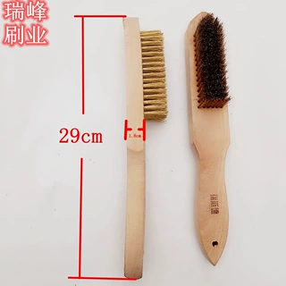钢丝刷弯柄 铜丝刷加密刷 打磨抛光清洁刷 金刚刷 加密电焊刷