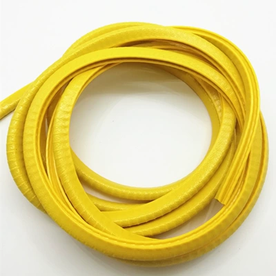 Adhesive-Free Door Edge Anti-Collision Strips, Qapı və bamper qoruyucu zolaqlar - yellow-5-m