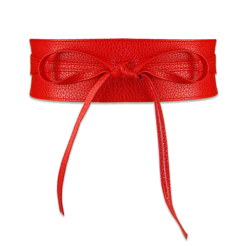 Cinturón ancho decorativo de las mujeres simple todo partido cintura ancha sello accesorios de ropa europea y americana amazon vestido de arco transfronterizo