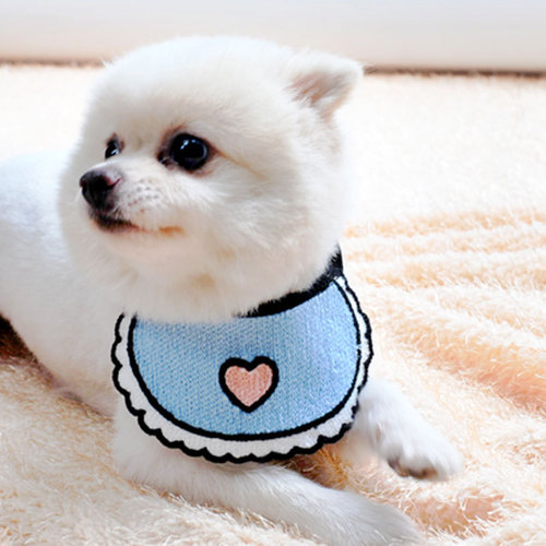 INS style cute bibs, pet saliva scarf, holiday supplies, cat and dog bib scarf, pet triangle scarf