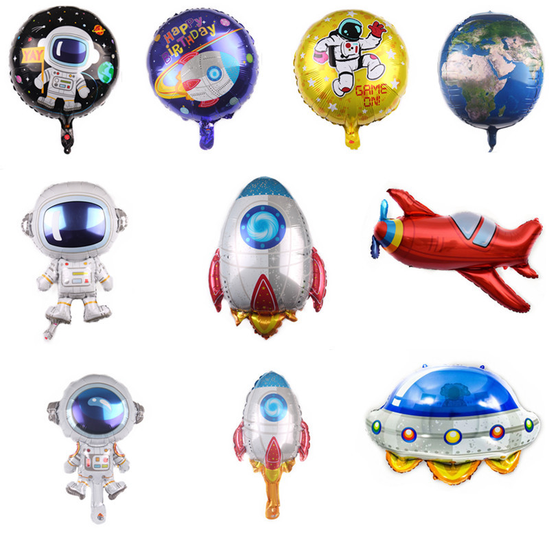 space cartoon balloon