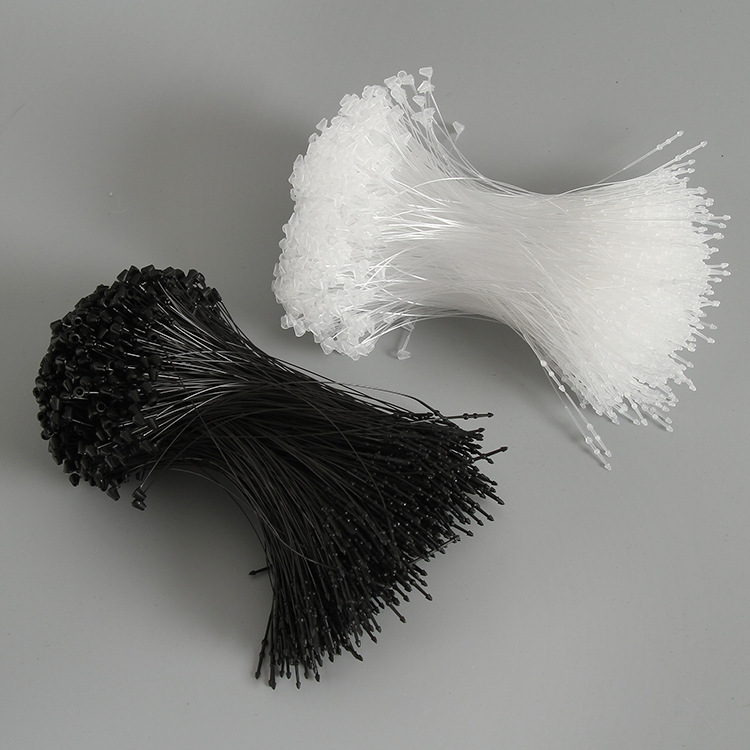 吊牌塑料扣手穿针子母扣服装吊牌绳衣服吊牌线吊牌扣标签吊牌穿针