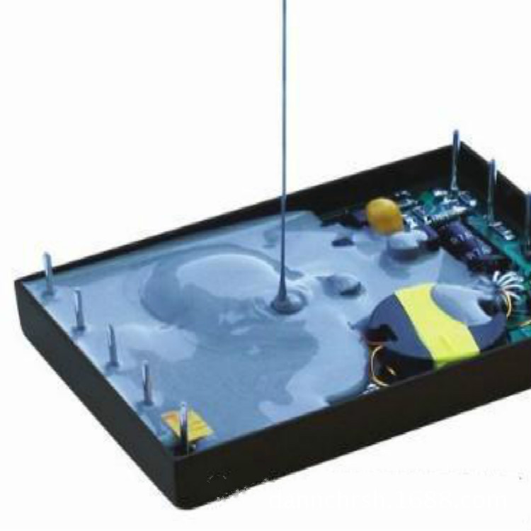 黑色灌封胶 电子元器件环氧树脂AB灌封胶 电源模块环氧树脂灌封胶