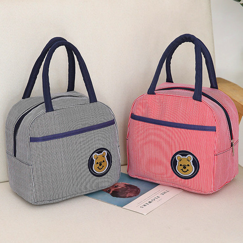 Women's Bags 2024 New Fashion Canvas Handbag Work Small Bag Lunch Box Lunch Bag Mom Casual Handbag