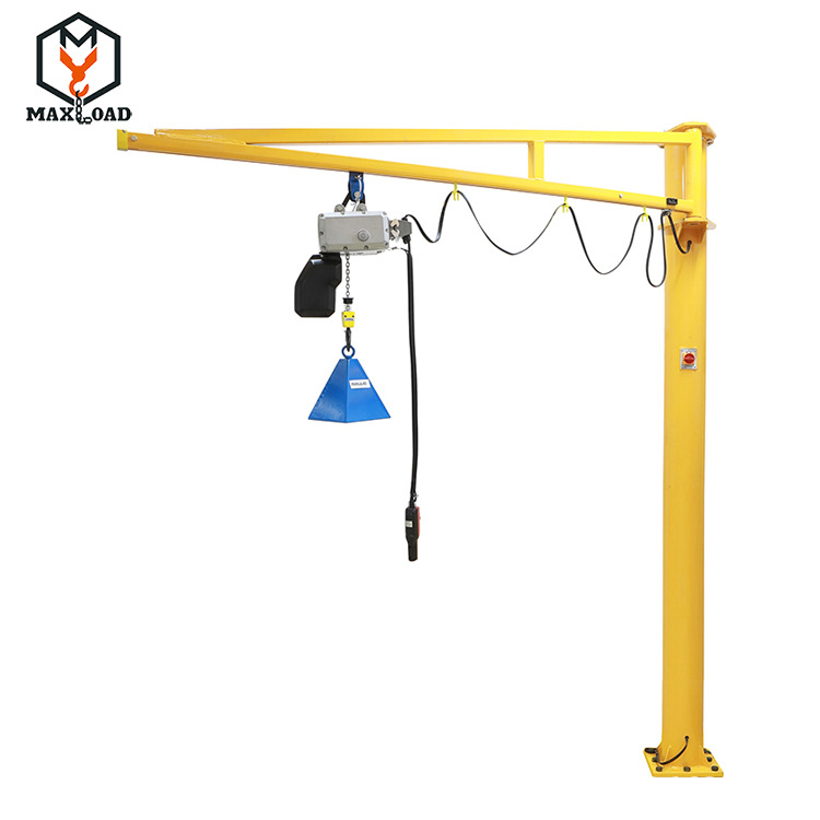 【立柱式悬臂吊】旋转吊 电动葫芦手动立柱式悬臂吊 独臂吊起重机