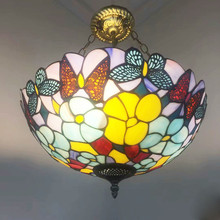 新品特价宝华蒂凡尼灯饰客厅卧室餐厅酒吧别墅田园美式吊灯一件代