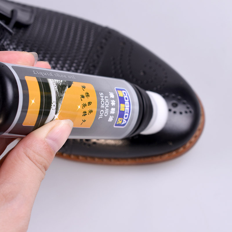 En stock kangbida líquido zapato polaco zapato perezoso negro incoloro marrón cuero mantenimiento aceite cuero limpieza cuidado