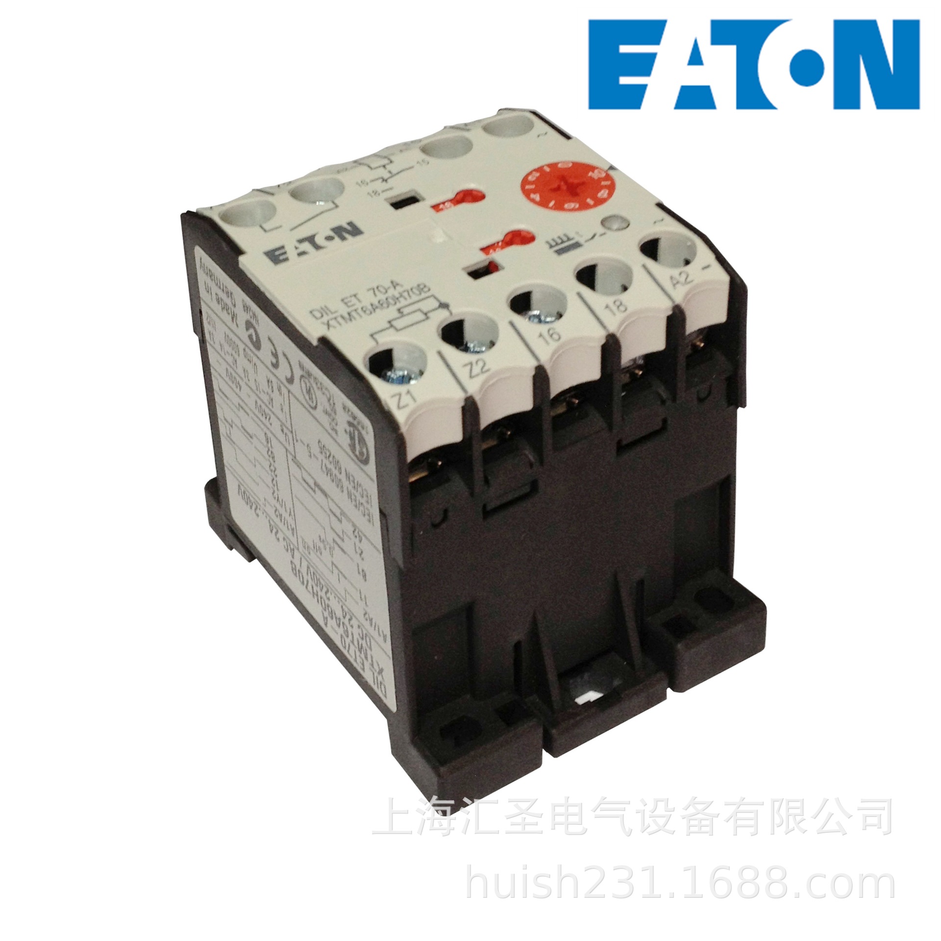 EATON 伊顿 多功能时间继电器带可调电阻DILET70-A XTMT6A60H70B