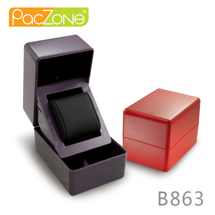 塑料手表盒高档翻盖手表首饰收纳盒手表包装盒手表盒子批发手表盒