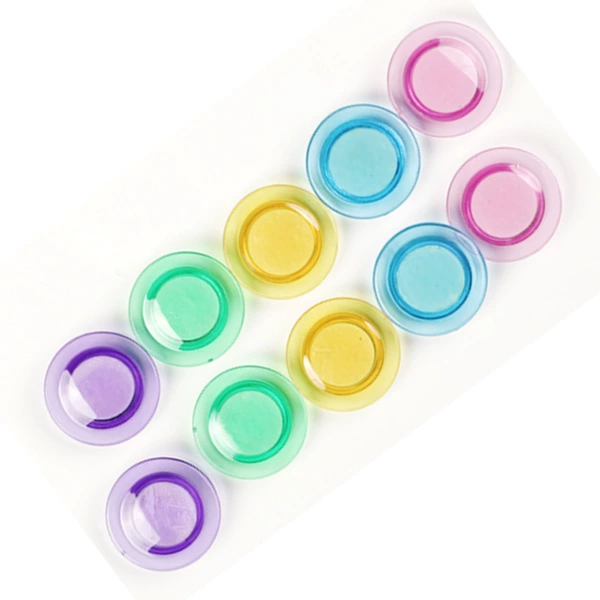 3cm transparent: 10/card (mixed color)