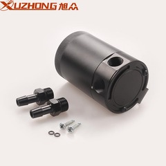 Factory-direct supply: Automotive 2-hole breathable oil can, waste oil & exhaust gas recovery can, with high dual-flow exhaust pipe, oil can.