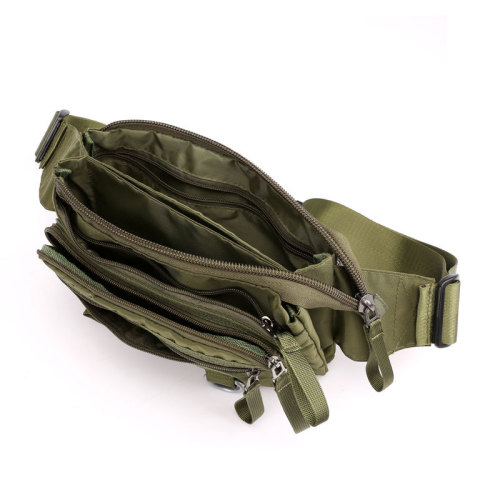 Factory direct sales new large-capacity waist bag for men and women, multi-layered anti-theft waist bag, personal cash register bag, coin purse