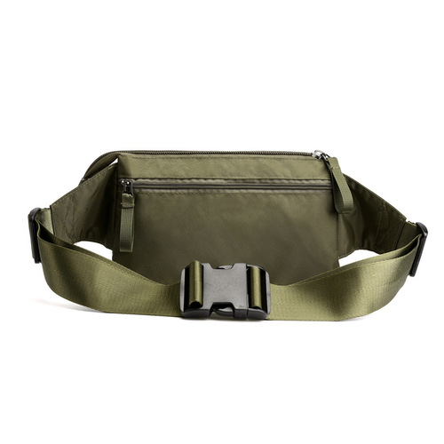 Factory direct sales new large-capacity waist bag for men and women, multi-layered anti-theft waist bag, personal cash register bag, coin purse