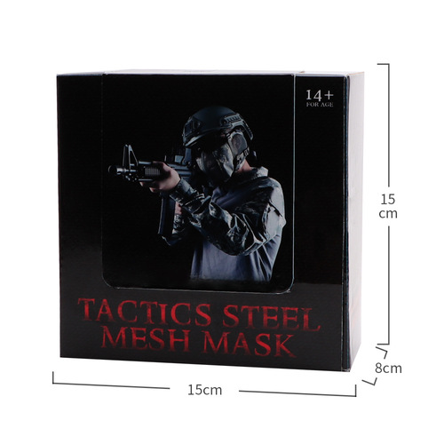 Wolf Warrior ZL-V16 upgraded extended ear protection half-face protective wire mask outdoor riding tactical protective mask