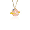 Metal cartoon universal cute necklace, children's accessory, European style, wholesale