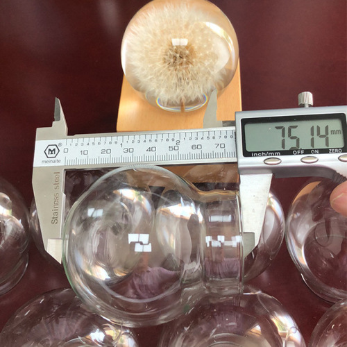 Supply eternal flower glass dome ball glass dome DIY landscape dust cover micro landscape transparent glass dome