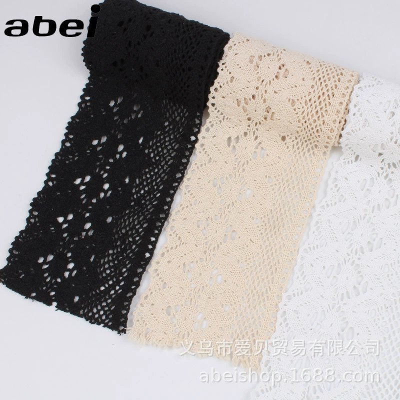 DIY материалы для одежды Ламенная хлопок хлопок хлопок тюльжер丁 -Аж Lace Lace Cotton Wide Wide Lallings