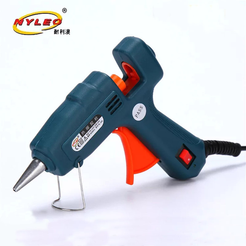 耐利澳NYLEO 20W开关型热熔胶枪 家用小胶水枪热溶枪NL309胶抢