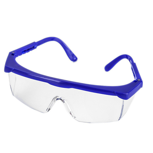 Manufacturer of windproof telescopic leg goggles, anti-splash and anti-impact labor protection glasses, blue and white anti-fog welding glasses